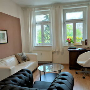 Sprechzimmer von Naturheilpraxis Martina Hanner